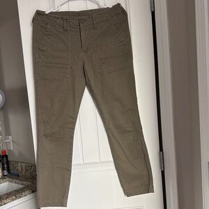 Cabi Ankle Olive Chino